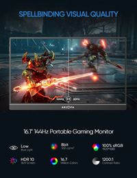 Màn hình di động ARZOPA Z1FC 16.1 inch FHD 144Hz 6