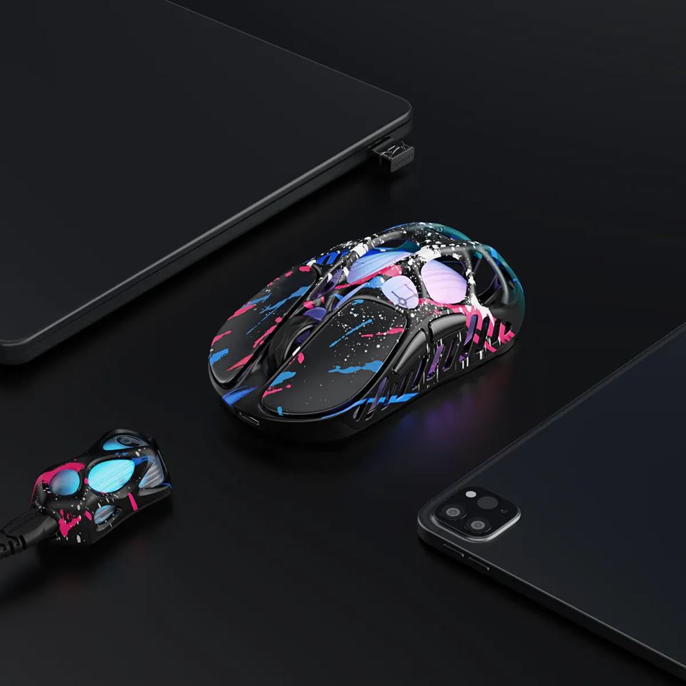 GravaStar Mercury X Pro 8KHz Wireless – Neon Graffiti (SE)