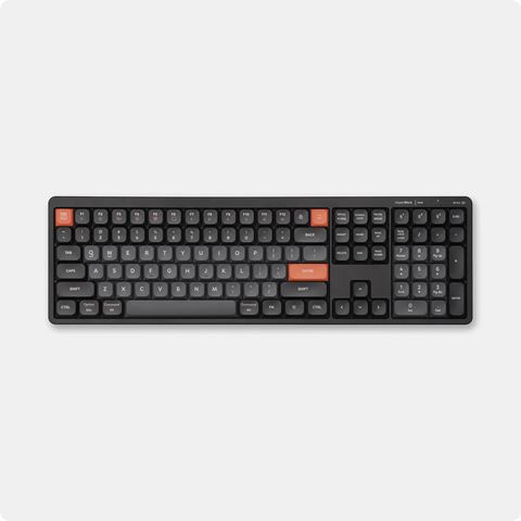 Bàn phím không dây siêu mỏng HyperWork SilentKey HPW-TS01 - Đen