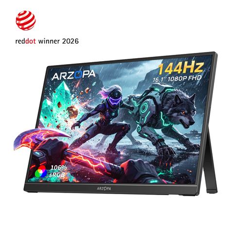 Màn hình di động ARZOPA Z1FC 16.1 inch FHD 144Hz