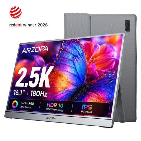 Màn hình chơi game di động ARZOPA Z3FC 16.1 inch 2.5K 180Hz