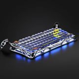 Bàn phím cơ GravaStar Mercury K1 Pro - Interstellar Silver