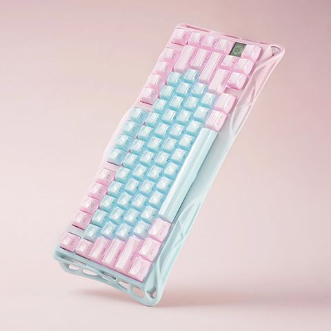 Bàn phím cơ GravaStar Mercury K1 Lite Special Edition - Aurora Mist