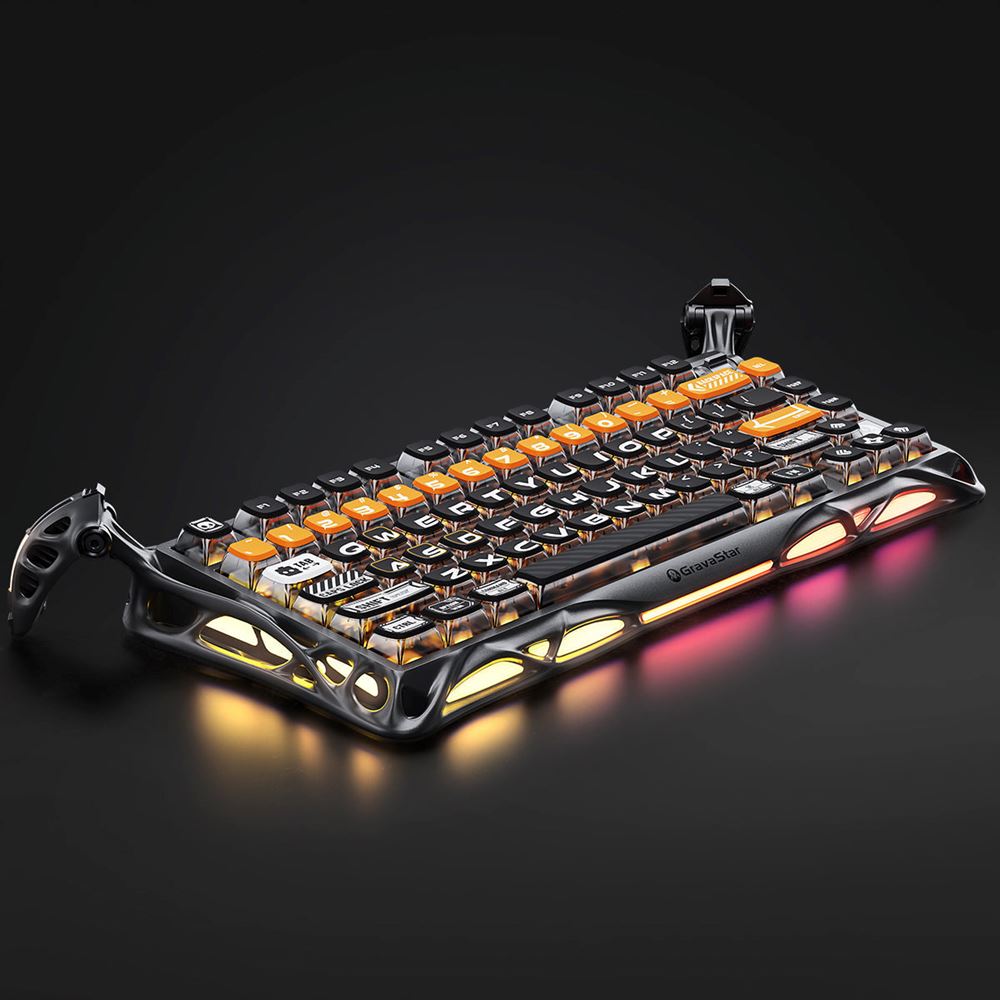 Bàn phím cơ GravaStar Mercury K1 Pro - CyberFlare 1