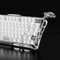 Bàn phím cơ GravaStar Mercury K1 Pro - Ghost Silver 7