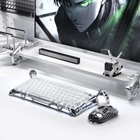 Bàn phím cơ GravaStar Mercury K1 Pro - Ghost Silver 8