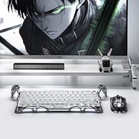 Bàn phím cơ GravaStar Mercury K1 Pro - Ghost Silver 9