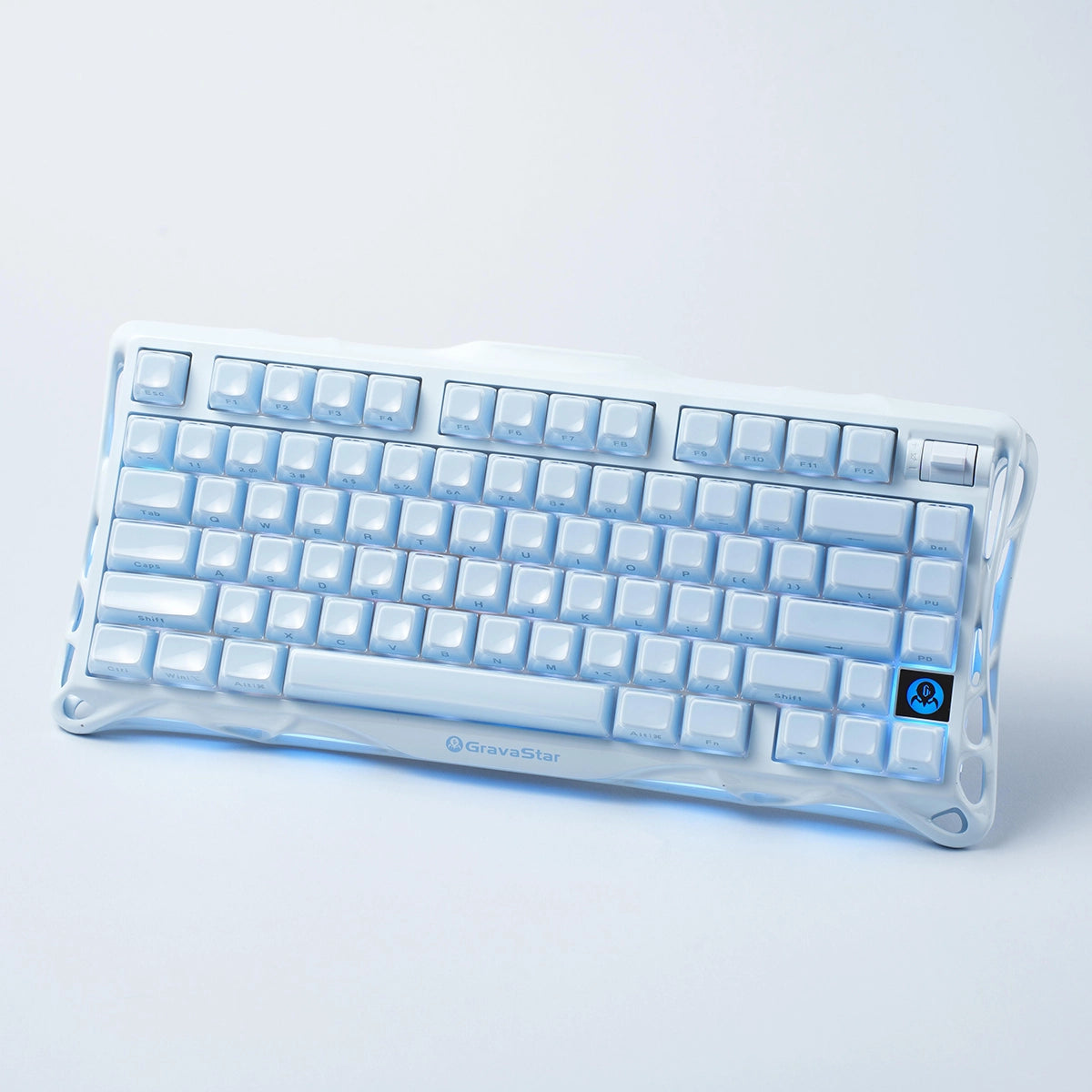 Bàn phím cơ GravaStar Mercury K1 Special Edition - Ice Blue