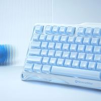 Bàn phím cơ GravaStar Mercury K1 Special Edition - Ice Blue 6