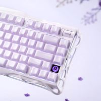 Bàn phím cơ GravaStar Mercury K1 Special Edition - Lavender Purple 4