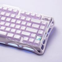 Bàn phím cơ GravaStar Mercury K1 Special Edition - Lavender Purple 6