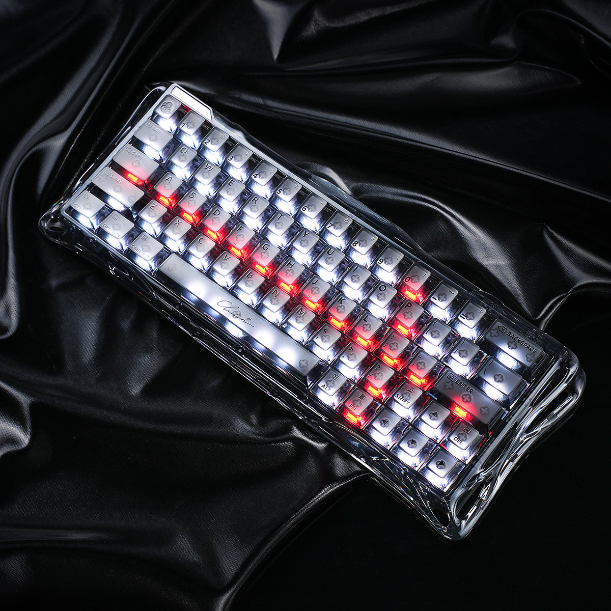 Bàn phím Hall Effect GravaStar Mercury V60 - Onyx Crystal