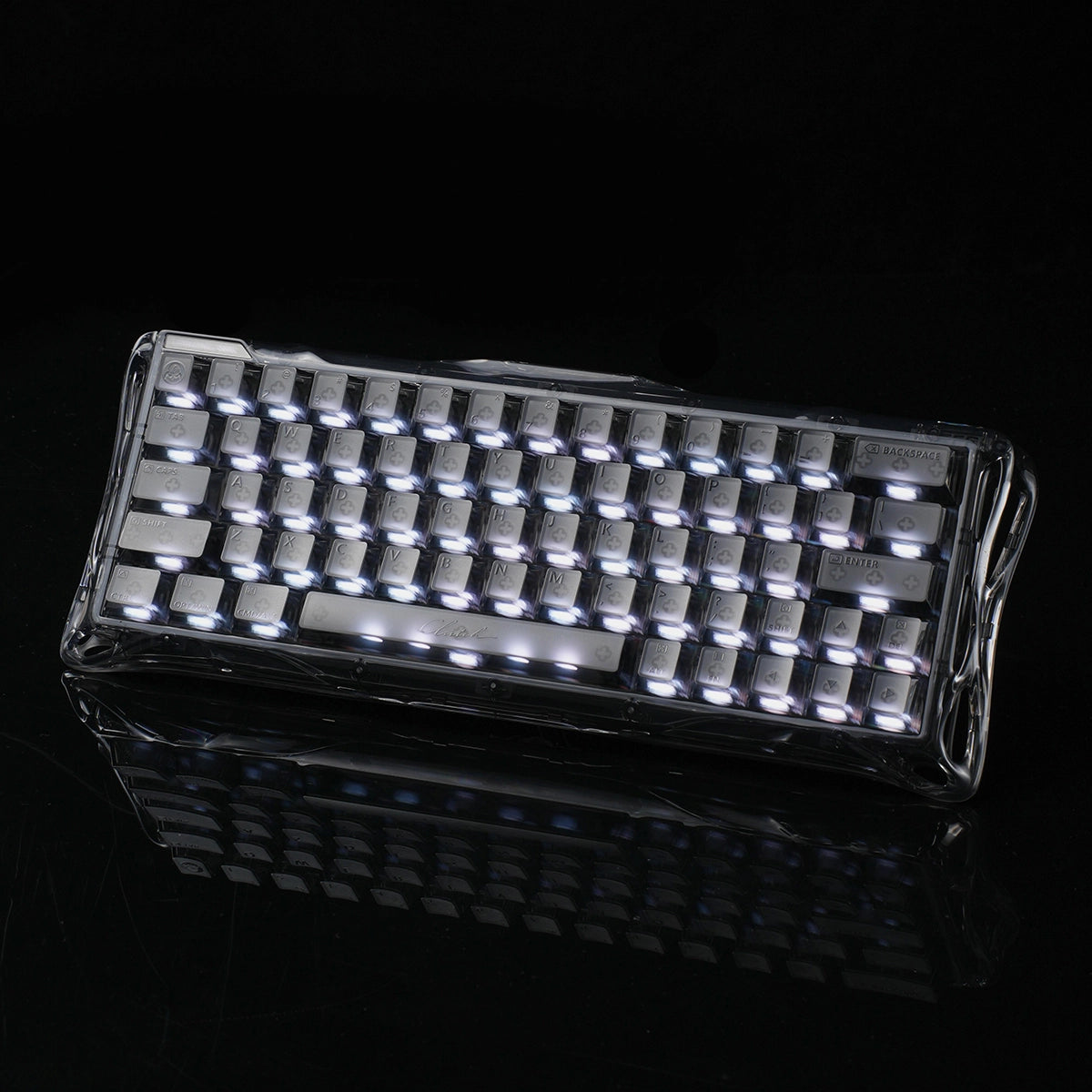 Bàn phím Hall Effect GravaStar Mercury V60 - Onyx Crystal - 8000Hz, độ trễ 0,125ms