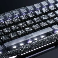 Bàn phím Hall Effect GravaStar Mercury V60 Pro Special Edition - Cyber Frost Black 6