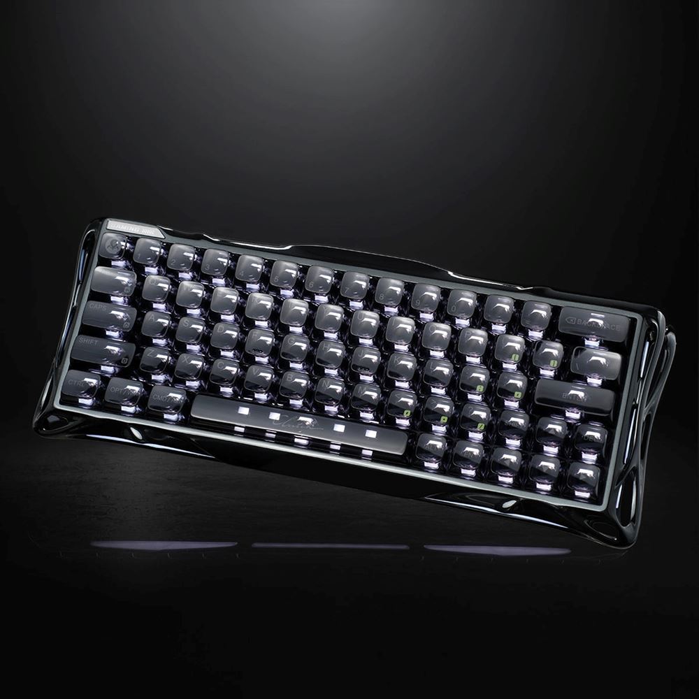 Bàn phím Hall Effect GravaStar Mercury V60 Ultra - Obsidian Black 1