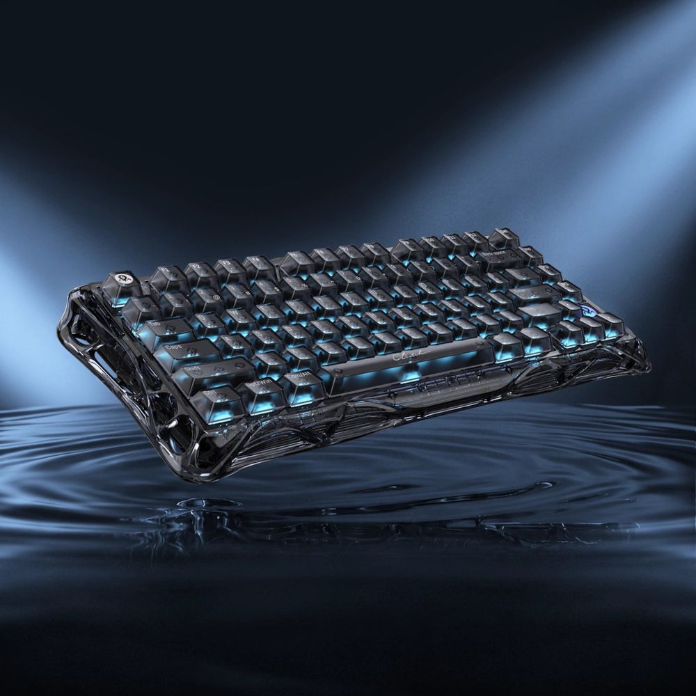 Bàn phím Hall Effect GravaStar Mercury V75 Lite - Onyx Crystal 1