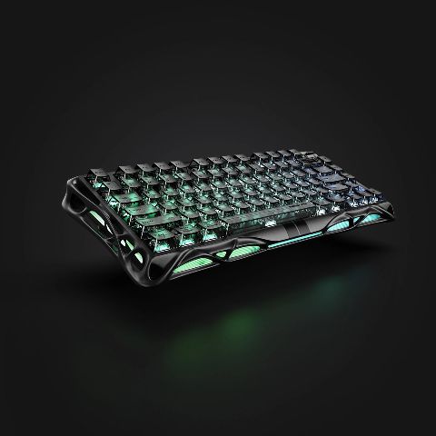 Bàn phím Hall Effect GravaStar Mercury V75 - Stealth Black