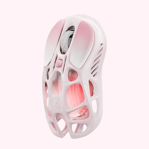 Chuột gaming không dây GravaStar Mercury M1 Pro Special Edition - Sakura Pink