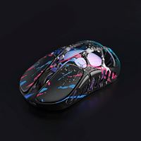Chuột gaming không dây GravaStar Mercury X Pro Special Edition - Neon Graffiti 7