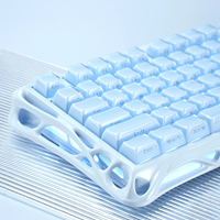 Bàn phím cơ gaming GravaStar Mercury K1 - Ice Blue