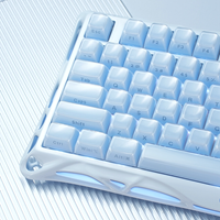 Bàn phím cơ gaming GravaStar Mercury K1 - Ice Blue 3