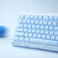 Bàn phím cơ gaming GravaStar Mercury K1 - Ice Blue 7