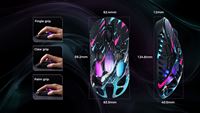 Chuột gaming GravaStar Mercury X Pro Special Edition – Neon Graffiti 7