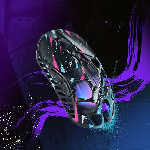 Chuột gaming GravaStar Mercury X Pro Special Edition – Neon Graffiti