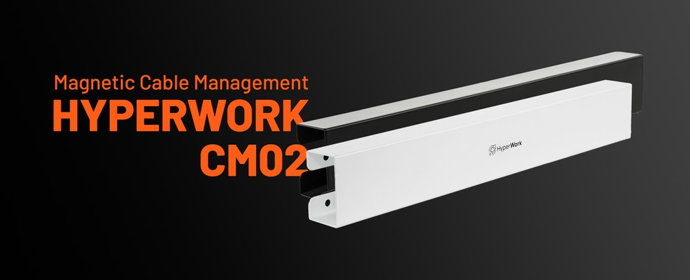 Khay đi dây nam châm HyperWork CM02 - Khay đi dây nam châm HyperWork CM02