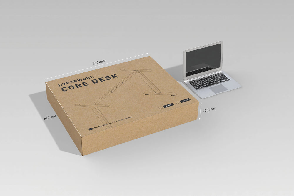 Khung bàn văn phòng HyperWork Core Desk DK01 - Khung bàn thép