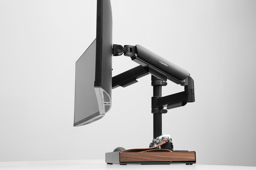 Giá đỡ 2 màn hình HyperWork P1 Dual 2025 DPA0125 - CỘT 80CM