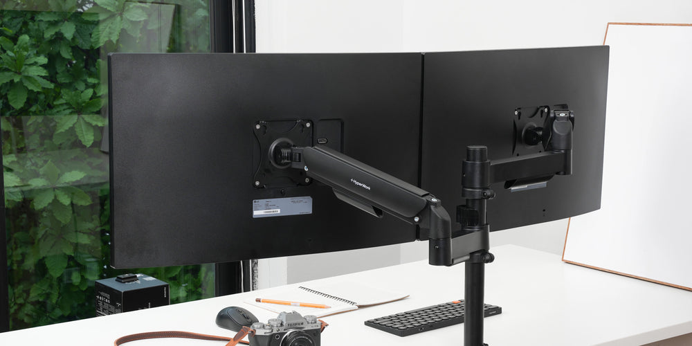 Giá đỡ 2 màn hình HyperWork P1 Dual 2025 DPA0125 - Ưu tiên tính ổn định