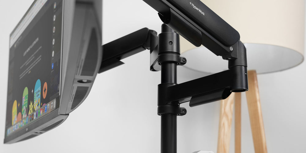 Giá đỡ 2 màn hình HyperWork P1 Dual 2025 DPA0125 - Ưu tiên tính ổn định