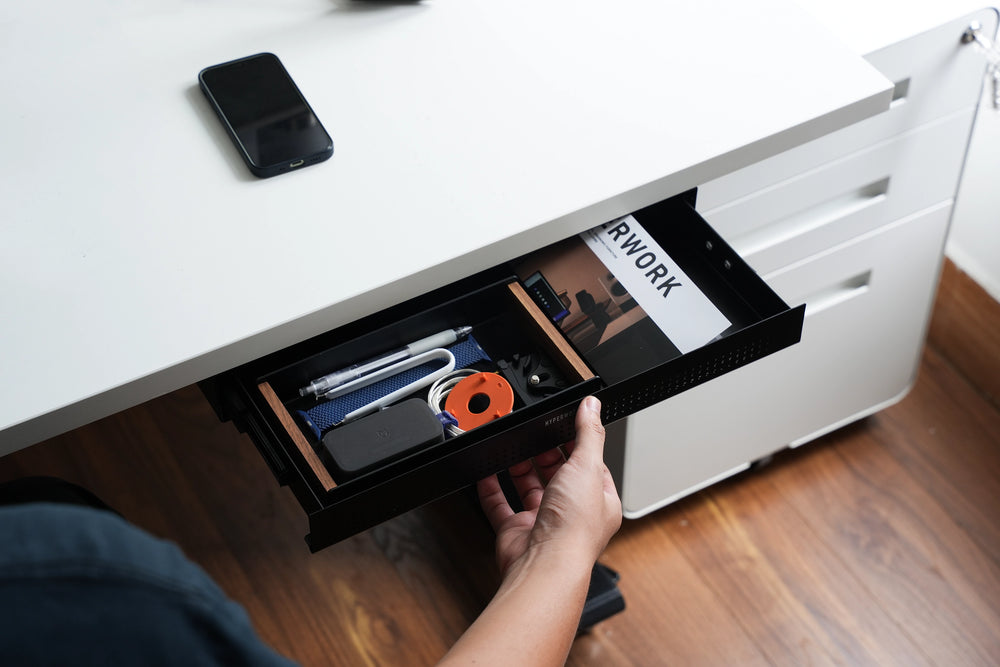 Ngăn kéo gắn bàn HyperWork DR01 - Lưu trữ 