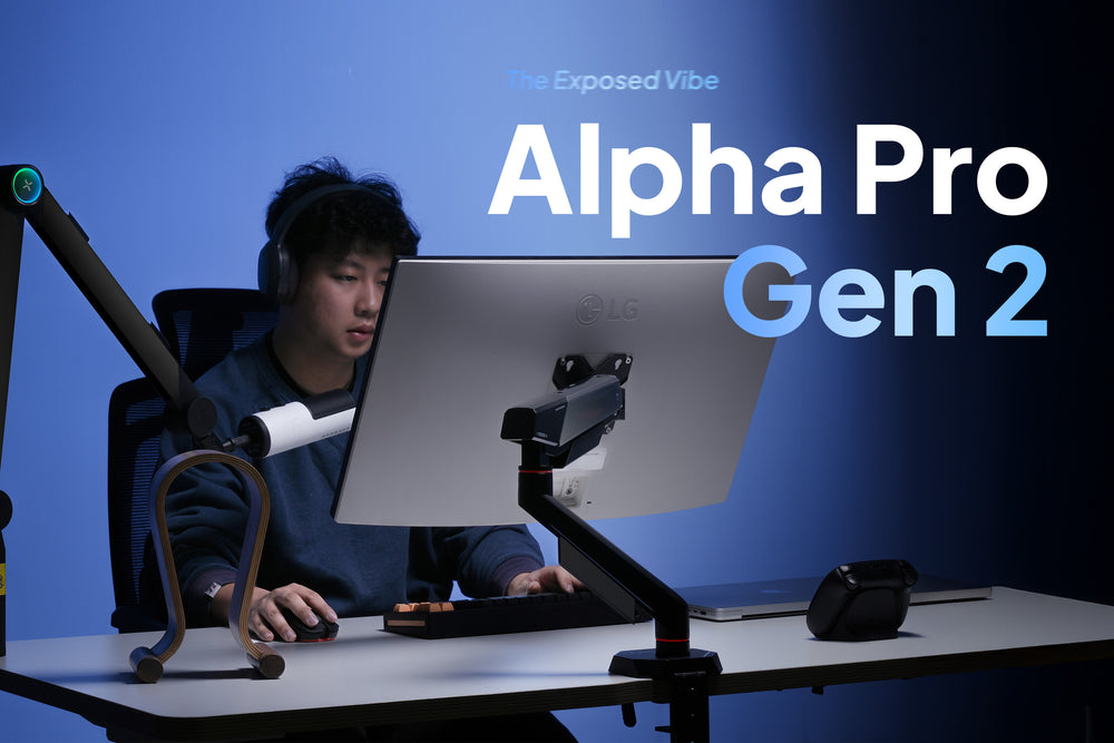 Giá đỡ màn hình HyperWork Alpha Pro Gen 2 GMA03 - Giá đỡ màn hình HyperWork Alpha Pro Gen 2 GMA03