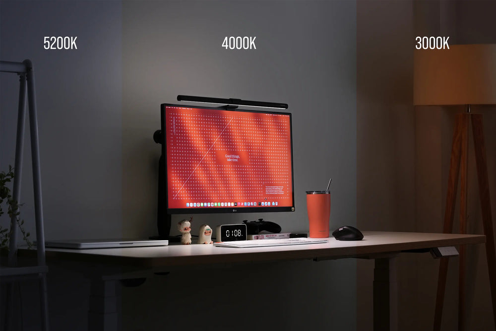 Đèn treo màn hình HyperWork Monitor Lightbar LB01 - TÁI HIỆN MÀU SẮC GẦN VỚI ÁNH SÁNG TỰ NHIÊN