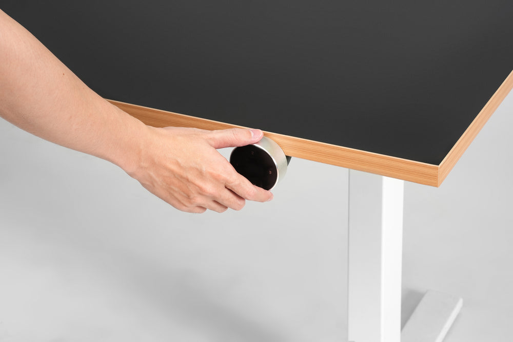 Mặt bàn gỗ MDF HyperWork - Hỗ trợ phụ kiện gắn bàn