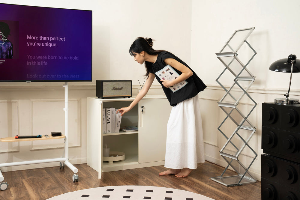 Tủ tài liệu thép HyperWork Ivy Max MC03 - Màu Be