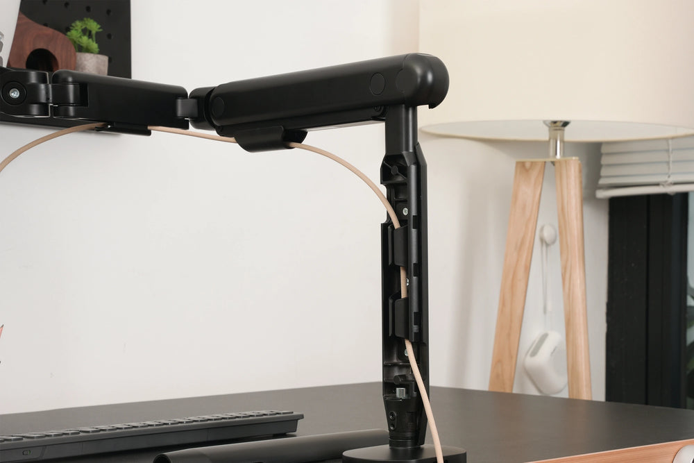 Giá đỡ màn hình HyperWork Flexus PA01 - Khay đi dây tiện ích