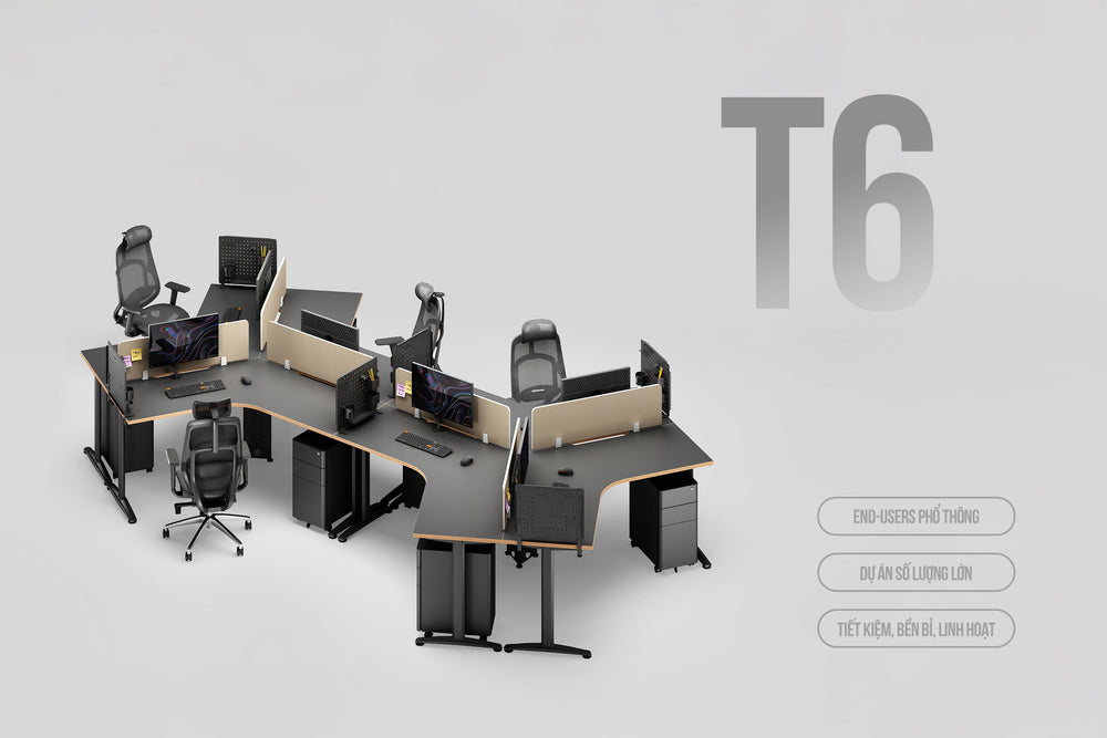 Giá đỡ màn hình HyperWork T6 V2 - Hỗ trợ màn tới 32 inch