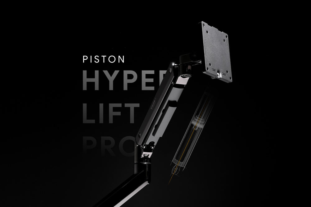 Giá đỡ màn hình HyperWork VisionX Stealth VS01 - Mạ điện chrome