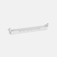 Khay đi dây kẹp bàn HyperWork CM04 Size L - Trắng 2