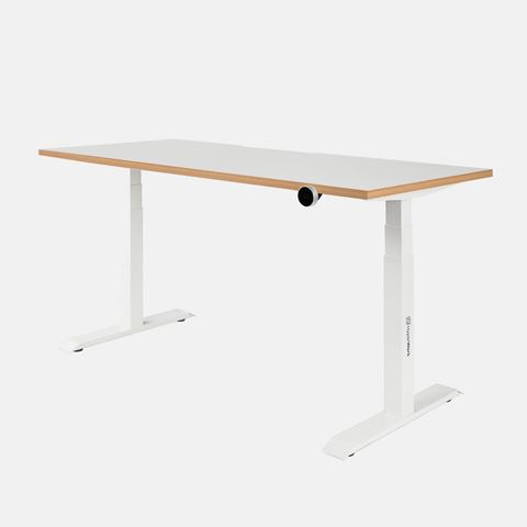 Khung bàn nâng hạ HyperWork Atlas DP01 - Trắng