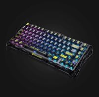 Bàn phím cơ GravaStar Mercury K1 Lite - Transparent Black 6