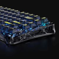 Bàn phím cơ GravaStar Mercury K1 Lite - Transparent Black 5