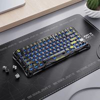 Bàn phím cơ GravaStar Mercury K1 Lite - Transparent Black 1