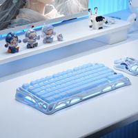 Bàn phím cơ gaming GravaStar Mercury K1 - Ice Blue 4
