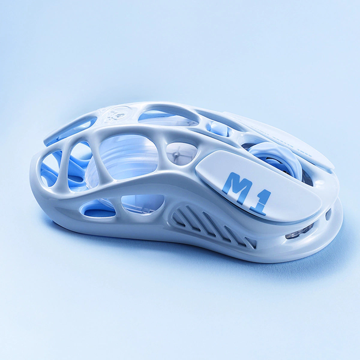 Chuột Gaming GravaStar Mercury M1 Pro Special Edition - Ice Blue