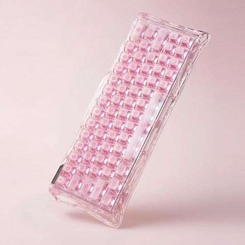 Bàn phím Hall Effect GravaStar Mercury V60 - Crystal Rose