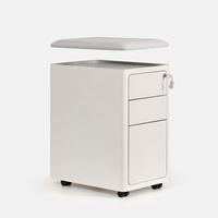 Tủ tài liệu thép di động HyperWork Ivy Pro MC04 - Be 7